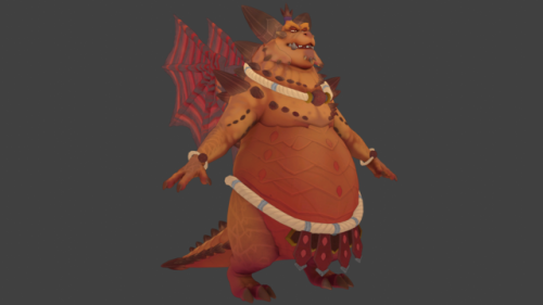 Spyro Reignited Trilogy - Magnus (details, Flat Shaded) |more Renders Full Size 