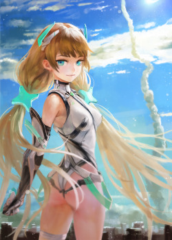 art-of-cg-girls:  Expelled from Paradise by NaBaBa