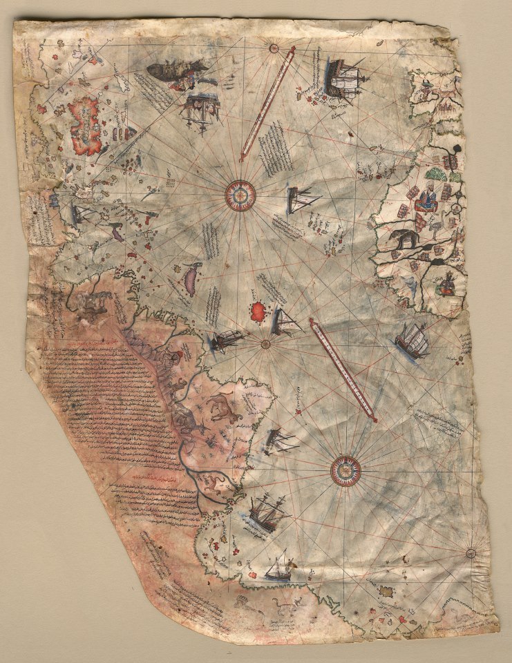 Piri reis map