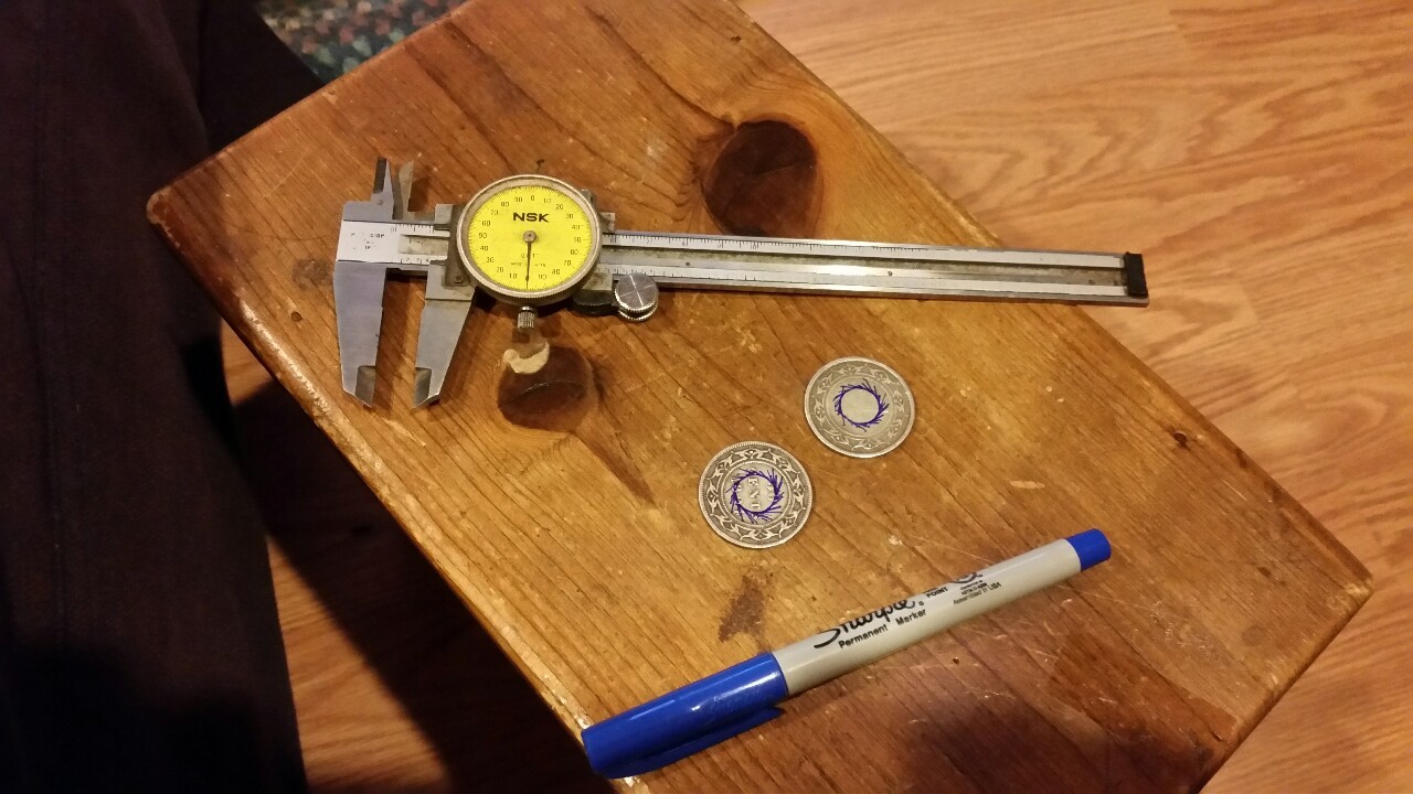 iamnotacreepyfucker:  I don’t share much but I’ve been making coin rings for