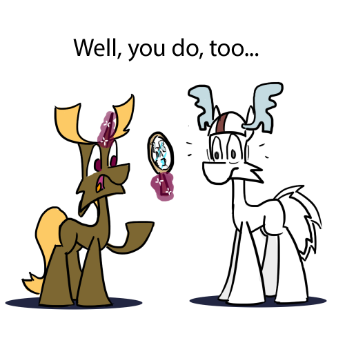 askbutdonthug:[140 questions remain][1 Mooseworthy post left]…Now that I’ve snuck some novelty martial arts headgear onto your noggin.  Hoo Ha Hoo!((Guest appearance by: http://command-a-pony.tumblr.com/ ))  x3!