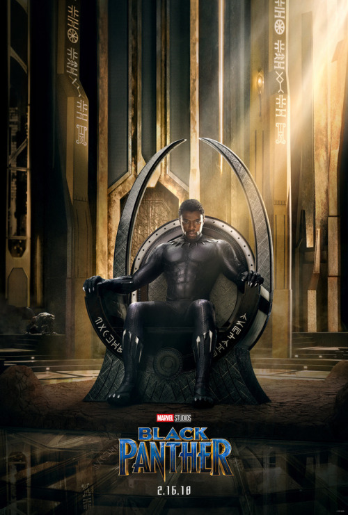 marvelentertainment:Check out the new Marvel Studios’ “Black Panther” poster and t