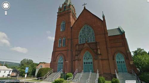 streetview-snapshots: St Joseph’s Church, West Main Street, Meriden, Connecticut