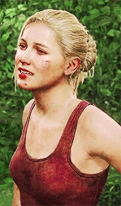 eivorswolfsmal:uncharted challenge:[1/3] female characters | elena fisherWhatever… I kept your tears