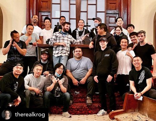 Got to recreate a John Woo - Chow Yun Fat scene with my stunt bros and the Wu Tang Clan tho?? That&r