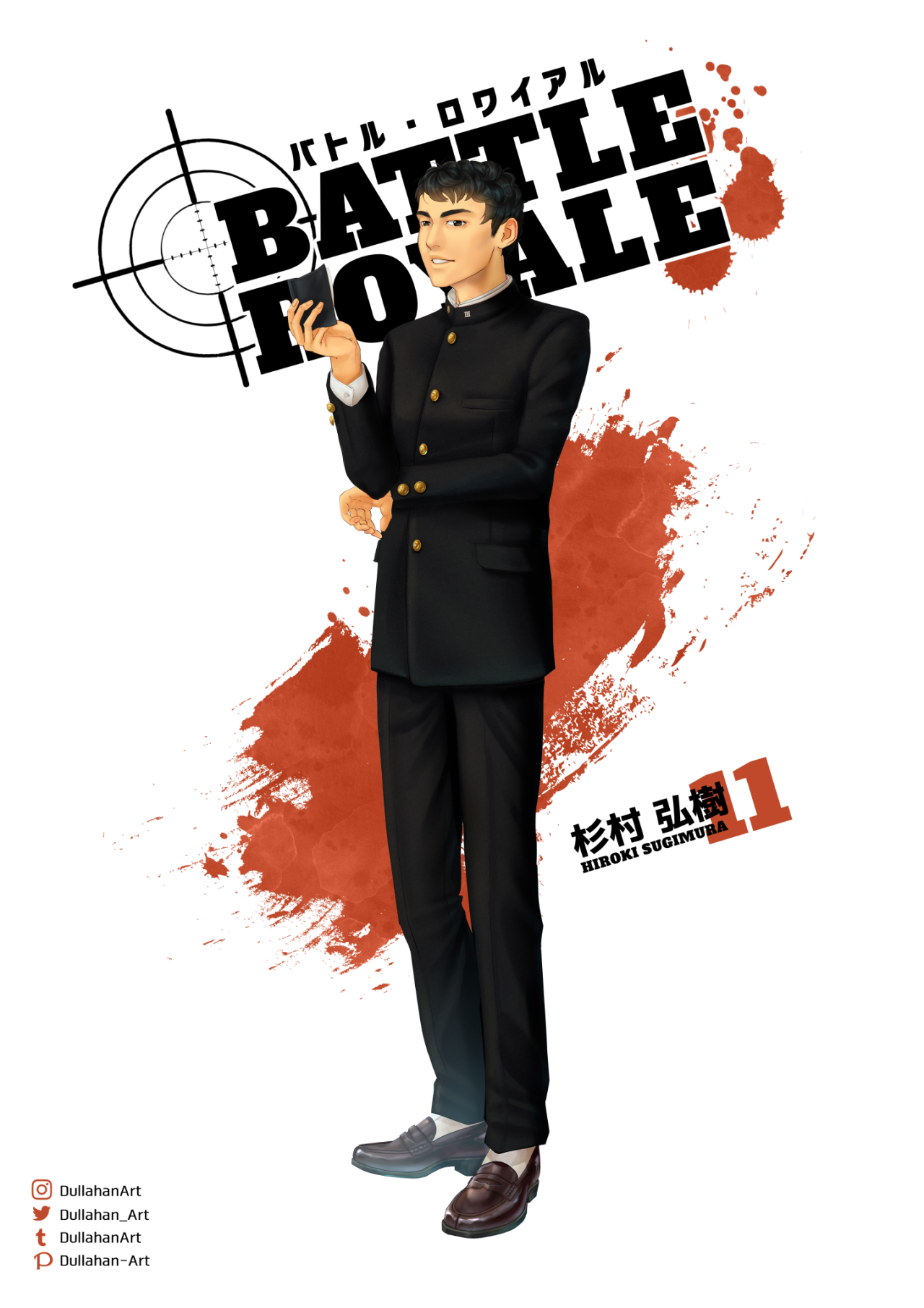 Dullahan✎ — Battle Royale: Shiroiwa Junior High, Class 3-B 