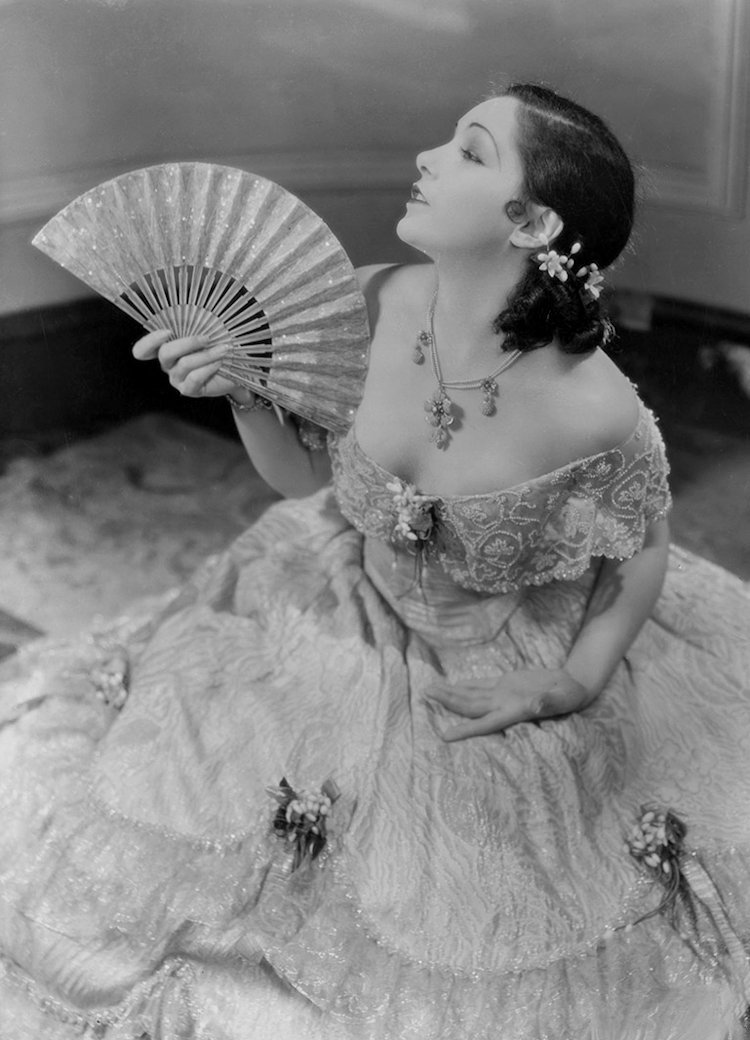 silent&ndash;era:  Lupe Vélez for Lady of the Pavements, 1929 