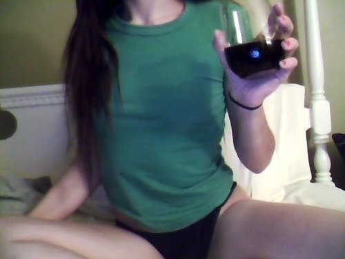 leftbehindtime:  Cheers to all my classy gals tonight. 