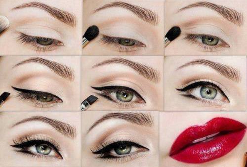 Would you wear this chic makeup? 