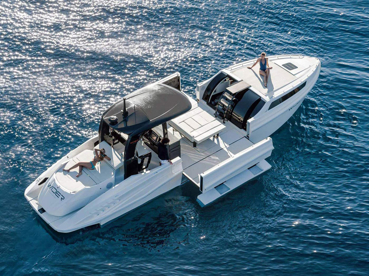mini yacht de luxe