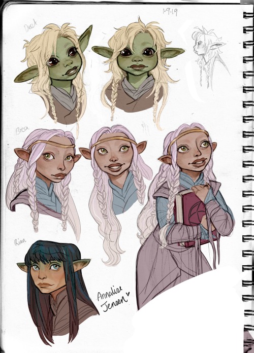 Deet, Brea, And Rian! I Am Obsessed With This Show! !!!! Please Go Watch The Dark Crystal Age Of Resistance!