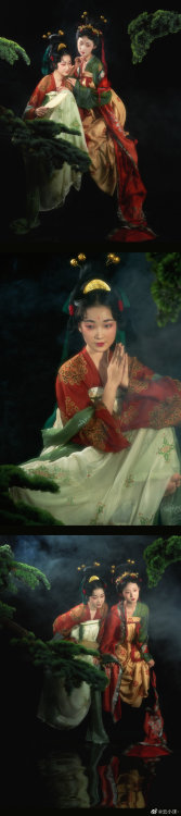 [Hanfu · 漢服]China Tang Dynasty Chinese Traditional Clothing Hanfu Photoshoots——————————Photo & S