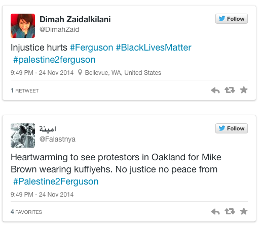 micdotcom:  Read the messages Palestinians are sending to Ferguson via #palestine2ferguson 
