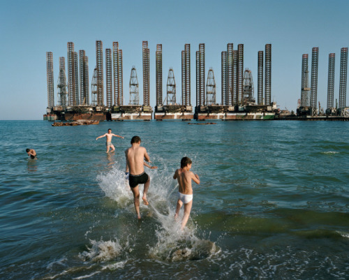 Chloe Dewe Mathews: The Caspian Sea&ldquo;In 2010 I travelled overland from China to Britain, hitchh