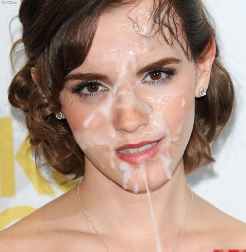 bestcelebfakes2016:  Emma Watson Facial porn pictures