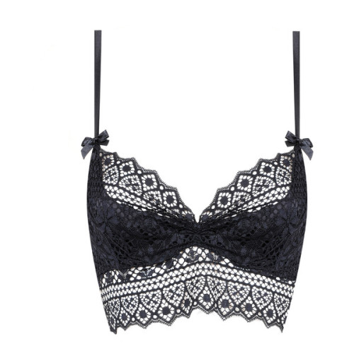 Agent Provocateur Stone Bra Black ❤ liked on Polyvore (see more black lingeries)