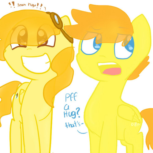 askpollopholio:  Pollo: But you like hugs Philic: Not in public ! M!A:Philic is a pony 5/10  X3! Kekeke~
