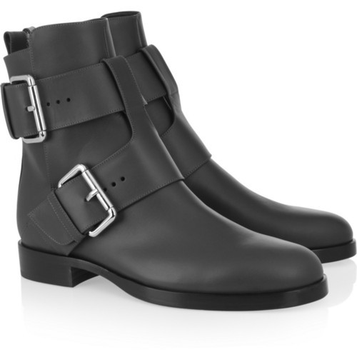 Pierre Hardy Buckled leather ankle boots (see more leather ankle boots)