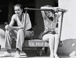 donnareeds-blog:  Errol Flynn & Olivia