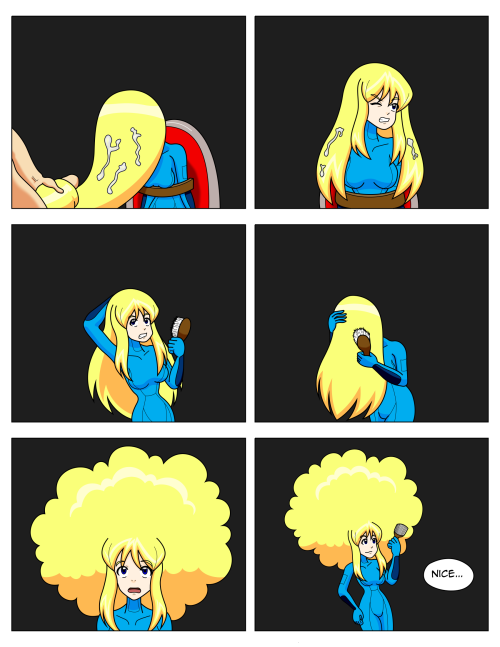 megatronman:Samus Hairjob Comic