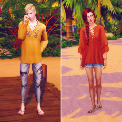 disterras-sims: abundanceofpixel’s 25 day lookbook challenge: day 01: favorite color 