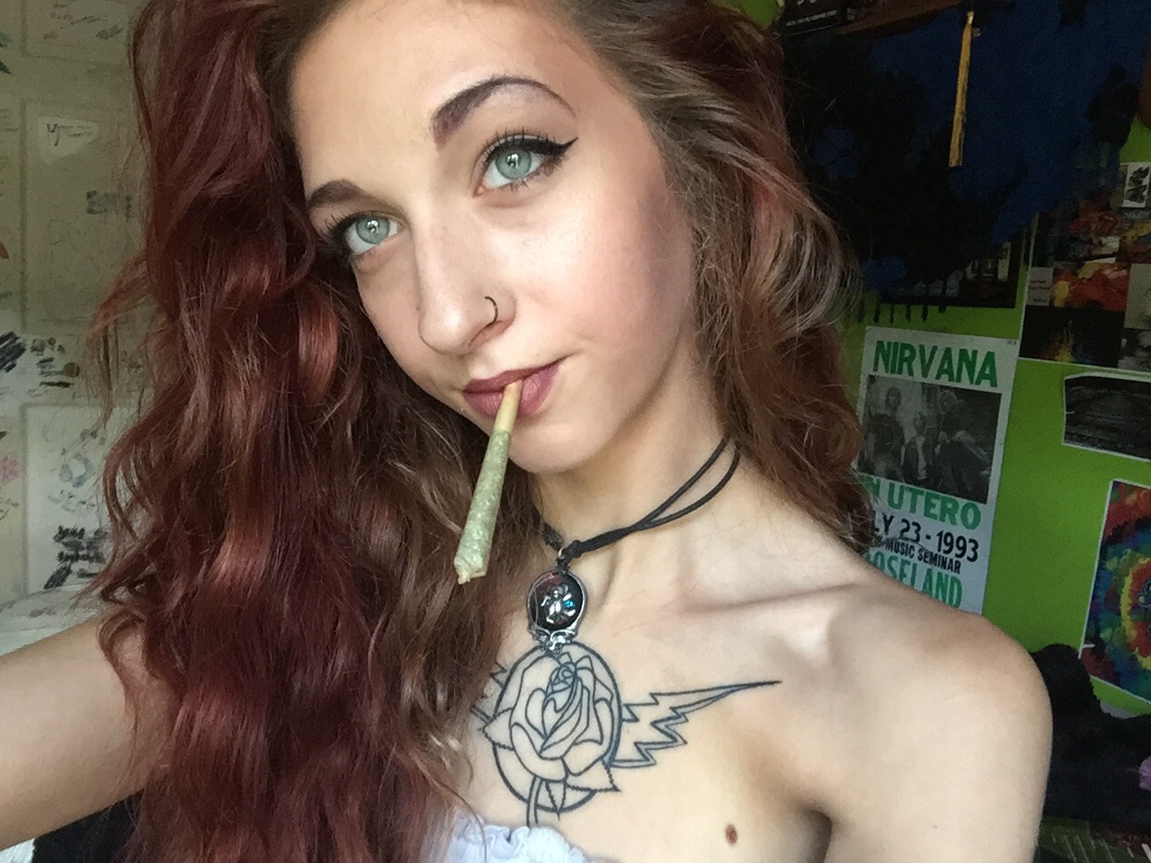 psychedelic-freak-out:  Some selfies from before the show yesterday :)