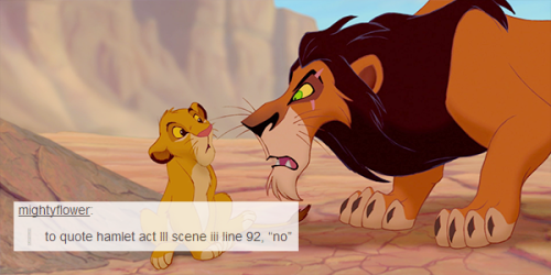 dreamwoks:the lion king + tumblr .