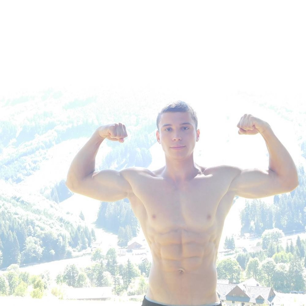 slovak-boys:  Slovak boy Juraj showing biceps