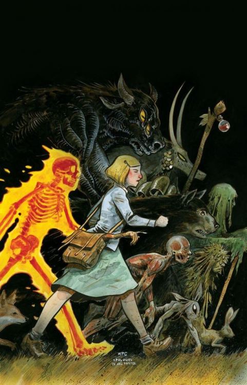 Tyler Crook aka Mr. Tyler Crook (American, based OR, USA) - Harrow County #8 Cover, December 9th, 20