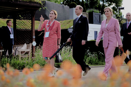 theroyalsandi:The Earl and Countess of Wessex are at the Chelsea Flower Show 2022 | May 23, 2022