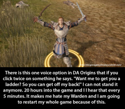 dragonageconfessions:  Confession: There