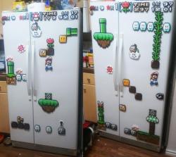 odditymall:    These Mario fridge magnets