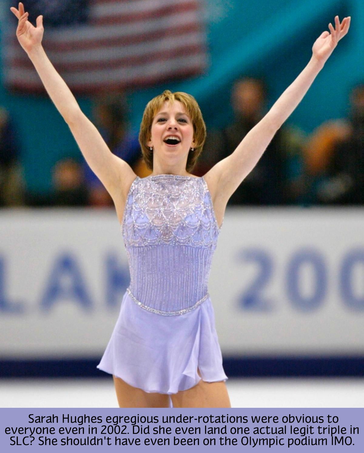 2002 Collectible Sport Illustrated Magazine Sarah Hughes Pulls A Stunning Upset To Win Gold XIX Winter Olympics March 4 Figure Skating