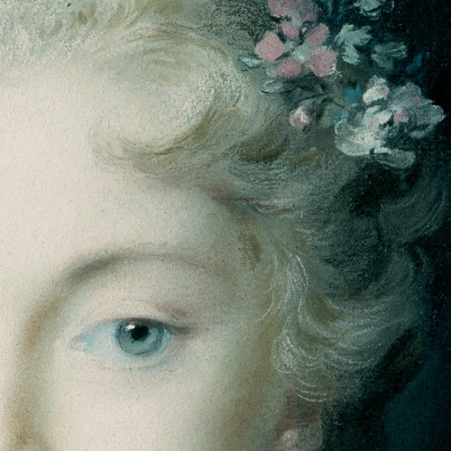 masterpiecesindetail:Maria Theresa, Archduchess of Habsburg by Rosalba Carriera, 1730