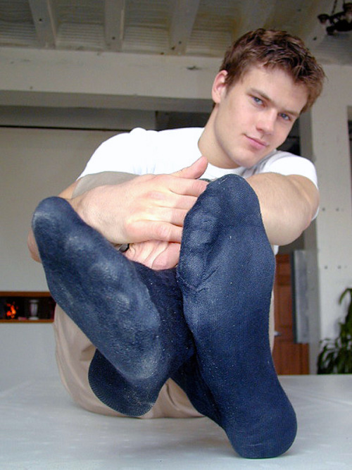 Guys in Socked Feet