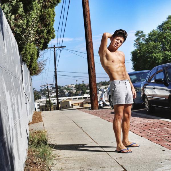 male-celebs-naked:  Rudy Mancuso 1See more here