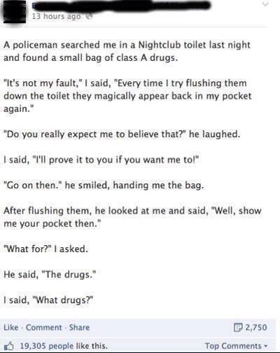 lmao&hellip; Such are the kinds of people who become police officers&hellip;.