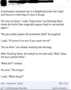 lmao&hellip; Such are the kinds of people who become police officers&hellip;.