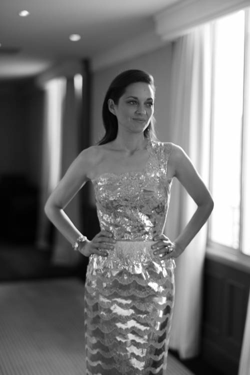 thegivenchythree:Marion Cotillard in Chanel Haute Couture 74th annual Cannes Film Festival