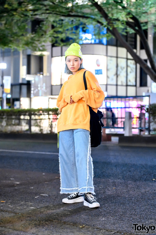 Tokyo-based Korean actress/model Joy - who speaks Korean, Japanese, and English - on the street in H