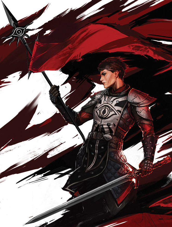 char-portraits:  Dragon Age-Cassandra by YamaOrce 