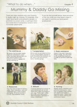 nevver:  Public Information Booklet: “What To Do When…” (1976) 