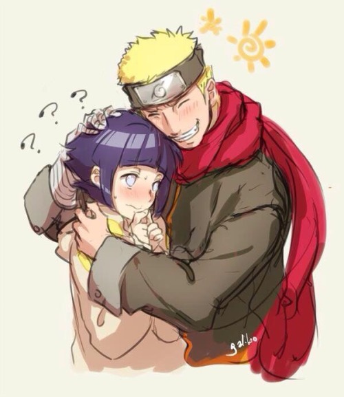 xsuperxotakuxworldx:  Old Naruto & Young Hinata ❤️😊 