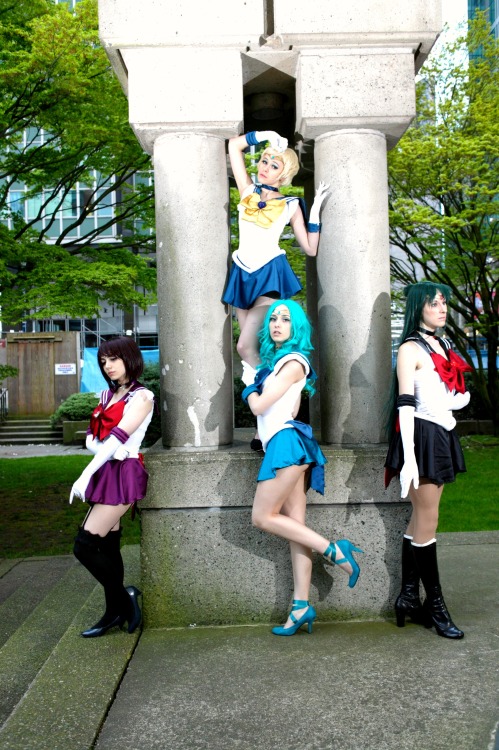 emmalienecosplay:  The best shots imo from our Sailor Moon shoot at Fan Expo!  The cosplays of 