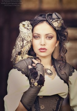 steampunktendencies:  Model : Natalia Filvarova