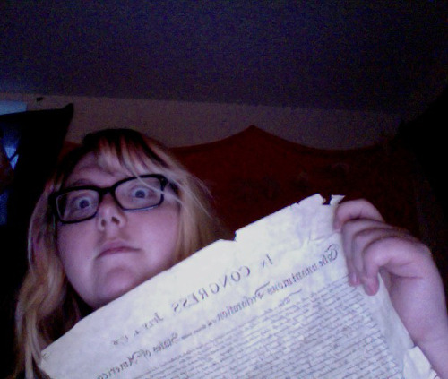 macklemore-fujisaki:nogoodturkey:  there’s a copy of the declaration of independence on the bulletin board in my western civ class today while my teacher was out of the room i stole it and put this up in its place my teacher laughed and asked who took