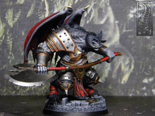 Great Axe Malacant, Servile Champion of Dis from Mierce Miniatures.Alternative miniature for the Dae