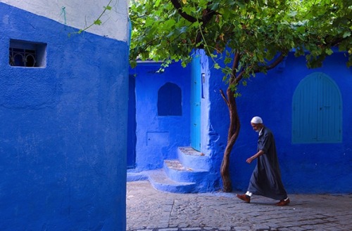 latinoking:Chefchaouen, the blue city of Morocco