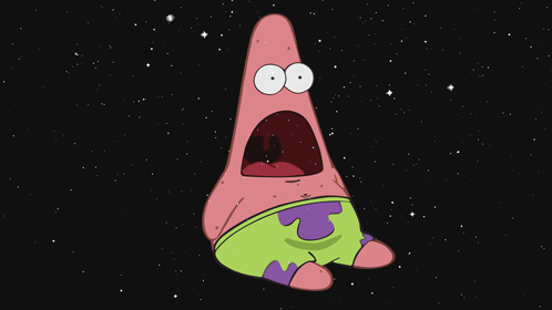 ada-rohclem:  “One single face for any moment” by Patrick Star.  I don’t even remember which episode he made this face in.