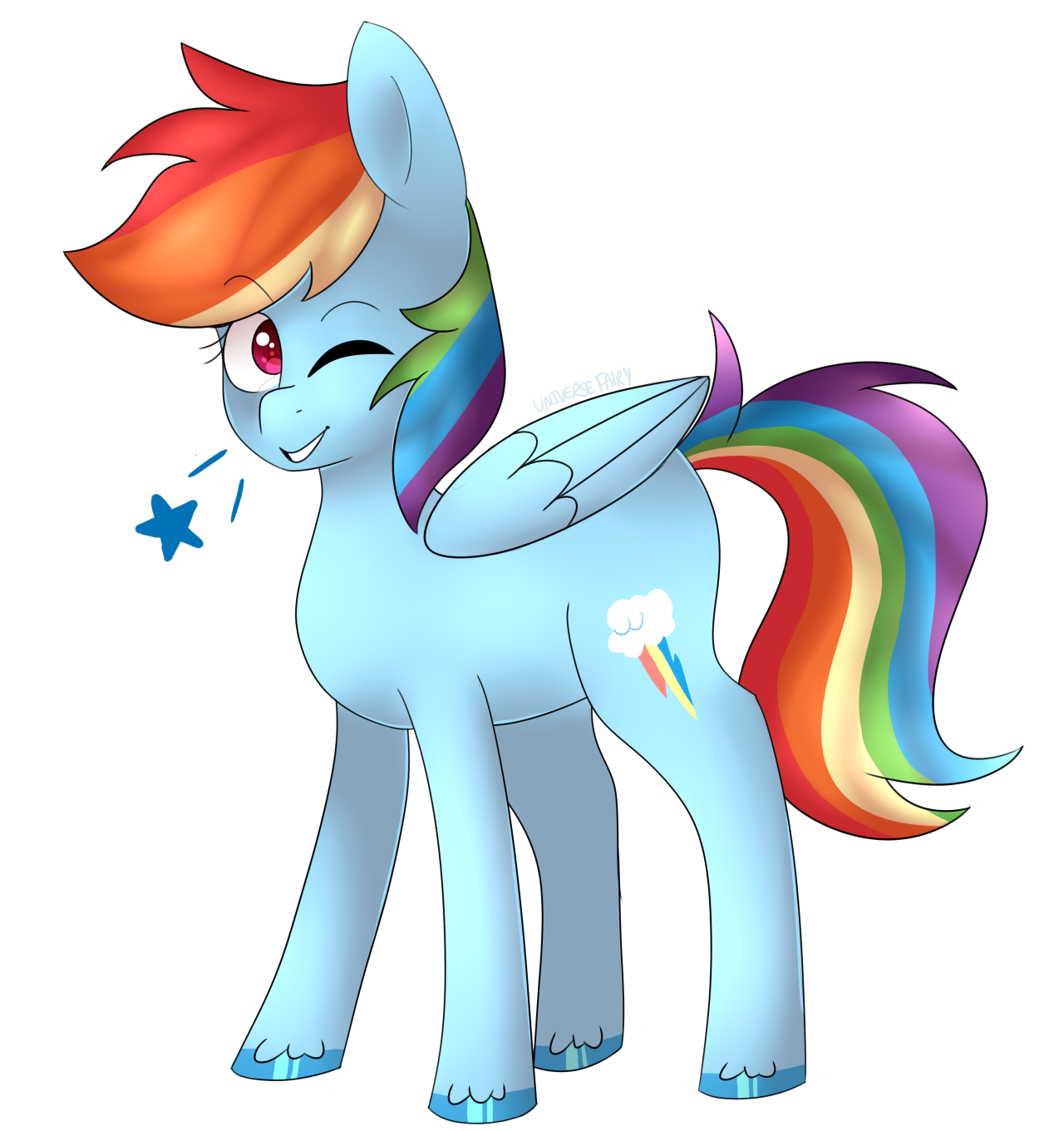 ask-rainbowponk:universe-fairy:stream result! thanks to the ones who came!A quick